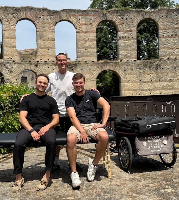 Equipe ostéopathes domicile bordeaux